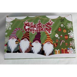 Happy Holiday Co. Merry‎ Christmas Gnome Light Up Ornaments